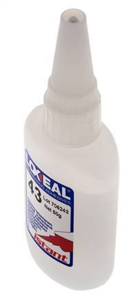 Loxeal Adhesivo Instantáneo 50ml Transparente 4-8s Tiempo de Curado Superficies Universales