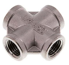 Rp 4'' Femenino Acero Inoxidable Cruz 16 Bar