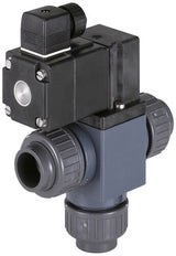 Electroválvula 3/2 Vías 16 mm Mangas Pegadas desviación PVC EPDM 0-1bar/15psi 24VAC/DC Vacío 0131 368352
