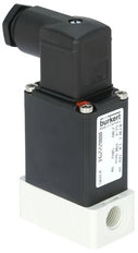 Electroválvula G1/4'' NC PP FKM 0-3,5bar/51psi 24VDC 0330 468356