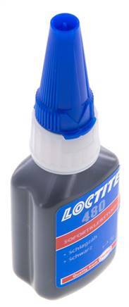Loctite Adhesivo Instantáneo 20ml Negro Tiempo de curado 20-50s Superficies de metal, plástico y caucho