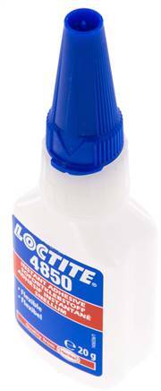Loctite Adhesivo Instantáneo 20ml Transparente 3-11s Tiempo De Curado Cuero, Malla Y Superficies De Papel