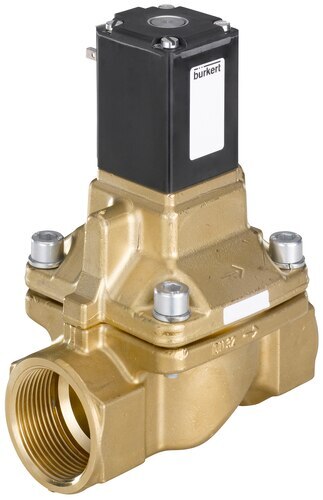 Electroválvula G3/8'' NC Latón PTFE 1-50bar/15-725psi 12VDC 5404 332452