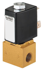 Válvula Solenoide G1/8'' NC Latón FKM 0-4.5bar/65psi 24VDC 6011 134095