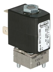 Válvula Solenoide 20x20mm Brida SFB NC Acero Inoxidable FKM 0-12bar/174psi 24VDC Oxígeno Sin Grasa/Aceite 6011 247647