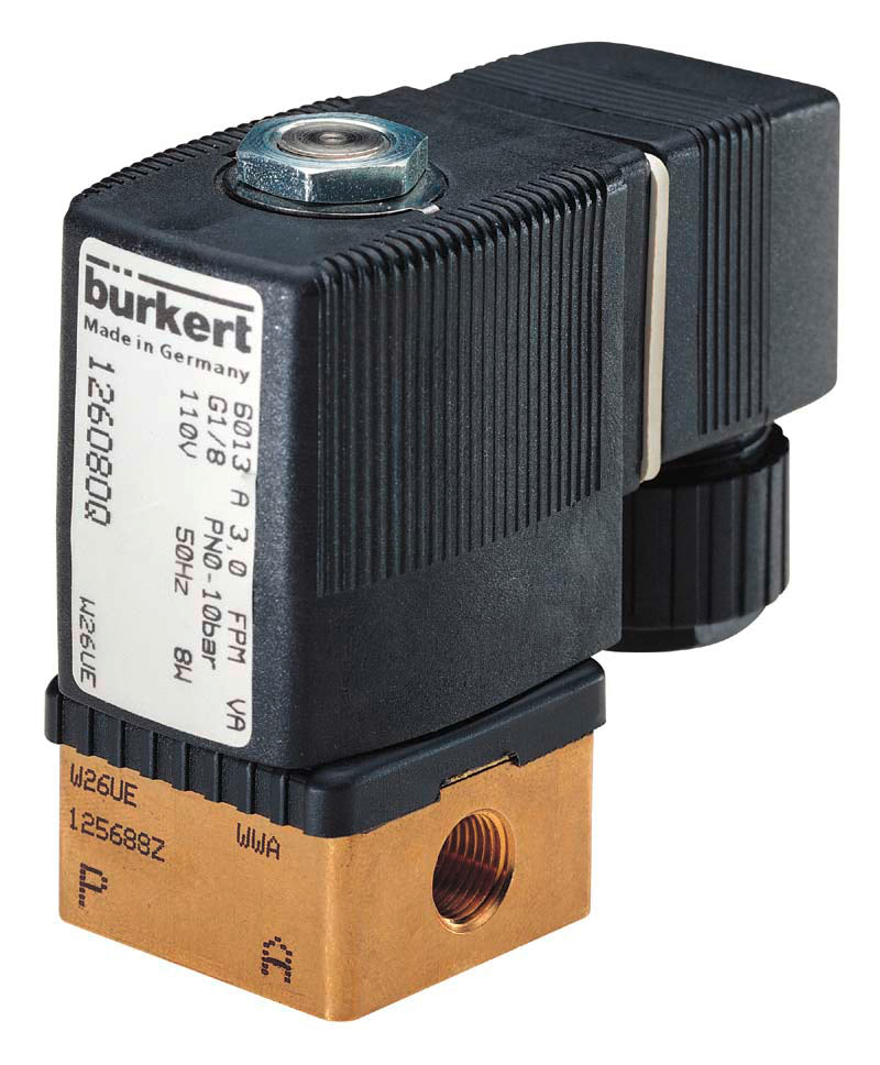 Válvula solenoide de agua potable G1/4'' de latón 24VDC 6013 291853