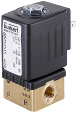 Válvula Solenoide G3/8'' NC Latón PTFE 0-14bar/203psi 24VCA 6013 136024