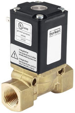 Válvula Solenoide G1 1/2'' NC Latón FKM 0-12bar/174psi 24VAC/DC Vacío Antigolpe De Ariete 0290 385404