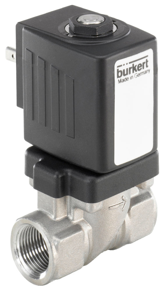 Válvula solenoide NPT 1/4'' NC Acero inoxidable FKM 0-10bar/145psi 24VDC 6213 273622