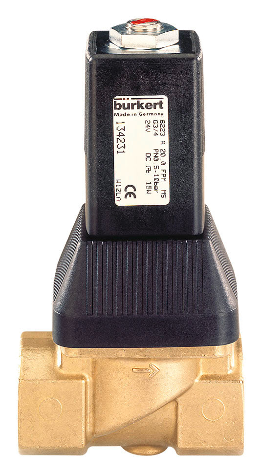 Válvula solenoide proporcional G1/2'' de latón 24VDC 6223 171468