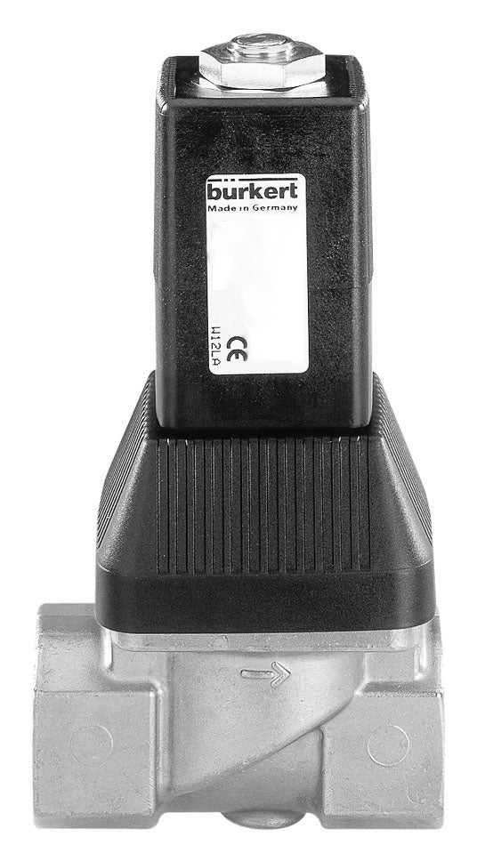 Válvula Solenoide NPT 1/2'' NC Acero Inoxidable FKM 0.5-10bar/7-145psi 24VDC 6223 458404