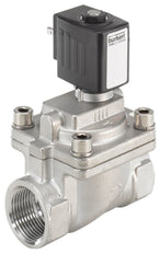 Válvula Solenoide G1'' NC Acero Inoxidable FKM 0.2-16bar/3-232psi 230VAC 6281 222000