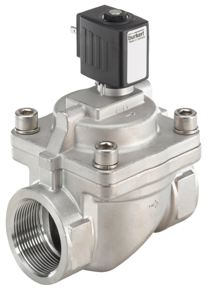 Válvula Solenoide ATEX G1-1/2" de Acero Inoxidable 24VUC 6281 278193