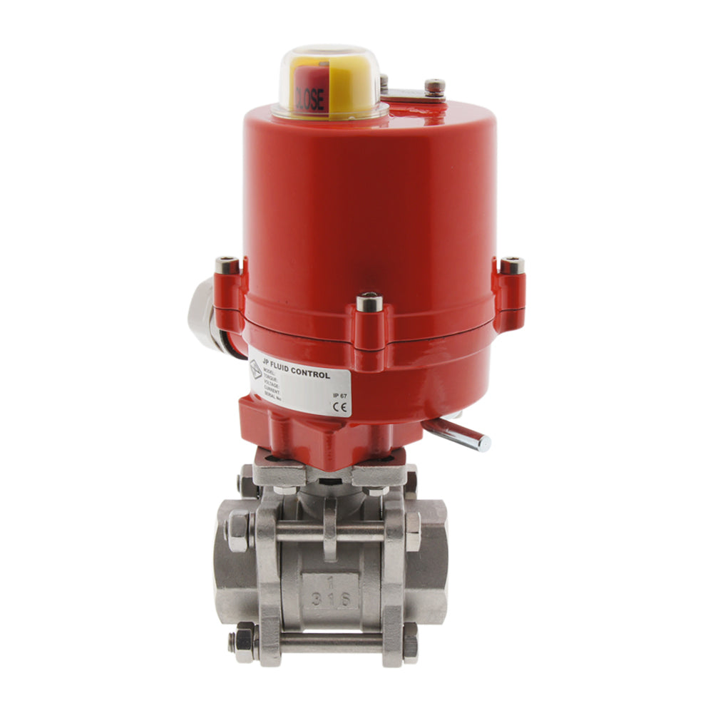 Válvula De Bola Electrica De 2 Vías G3/4'' Acero Inoxidable 230V CA