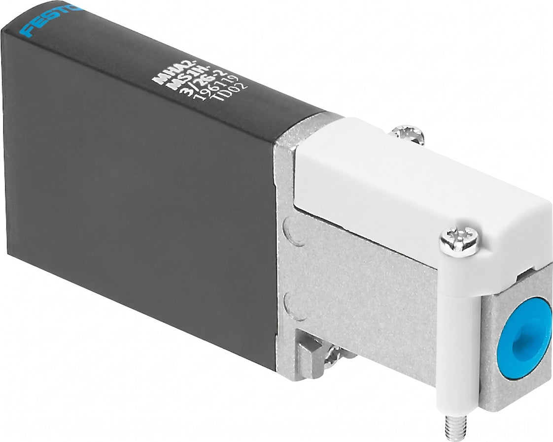 Festo 3/2 NO Monostable Válvula Solenoide De Aire Montaje En Placa Base 100l/min -0.9 - 8bar/-13 - 116psi - 196140