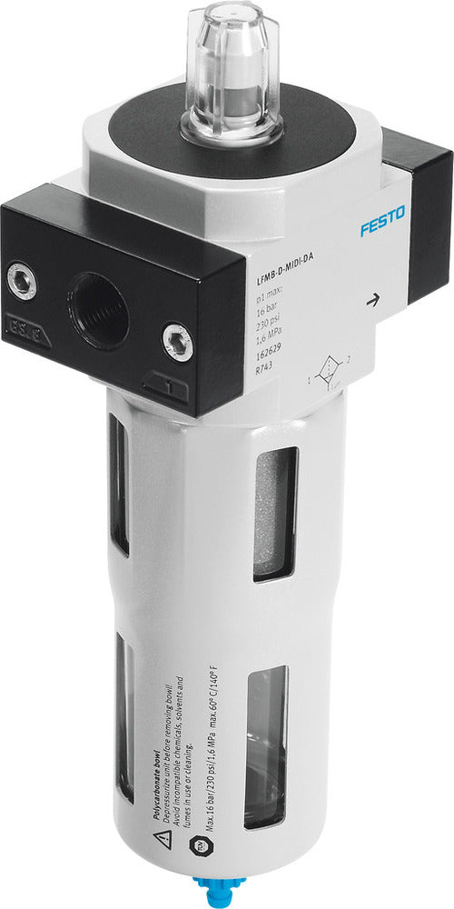 Festo Filtro Fino G1/8'' 1-16bar 500l/min 1µm Mini - 532817