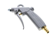 Boquilla corta de pistola de aire de aluminio de flujo ajustable DN7.2 (Euro)