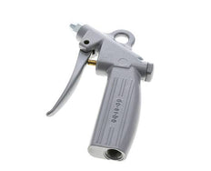 Pistola de aire de aluminio de flujo ajustable G1/4 pulgadas Boquilla corta