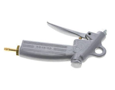 pistola de aire comprimido de aluminio de flujo ajustable de 6 mm con boquilla corta