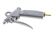 pistola de aire comprimido de aluminio de flujo ajustable de 6 mm con boquilla corta