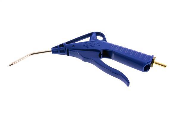 pistola de aire comprimido de plástico de 6 mm con boquilla corta fija