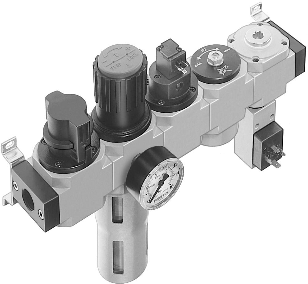 Festo Unidad De Mantenimiento G1/2'' 2.5-12bar 40µm Maxi - 192446