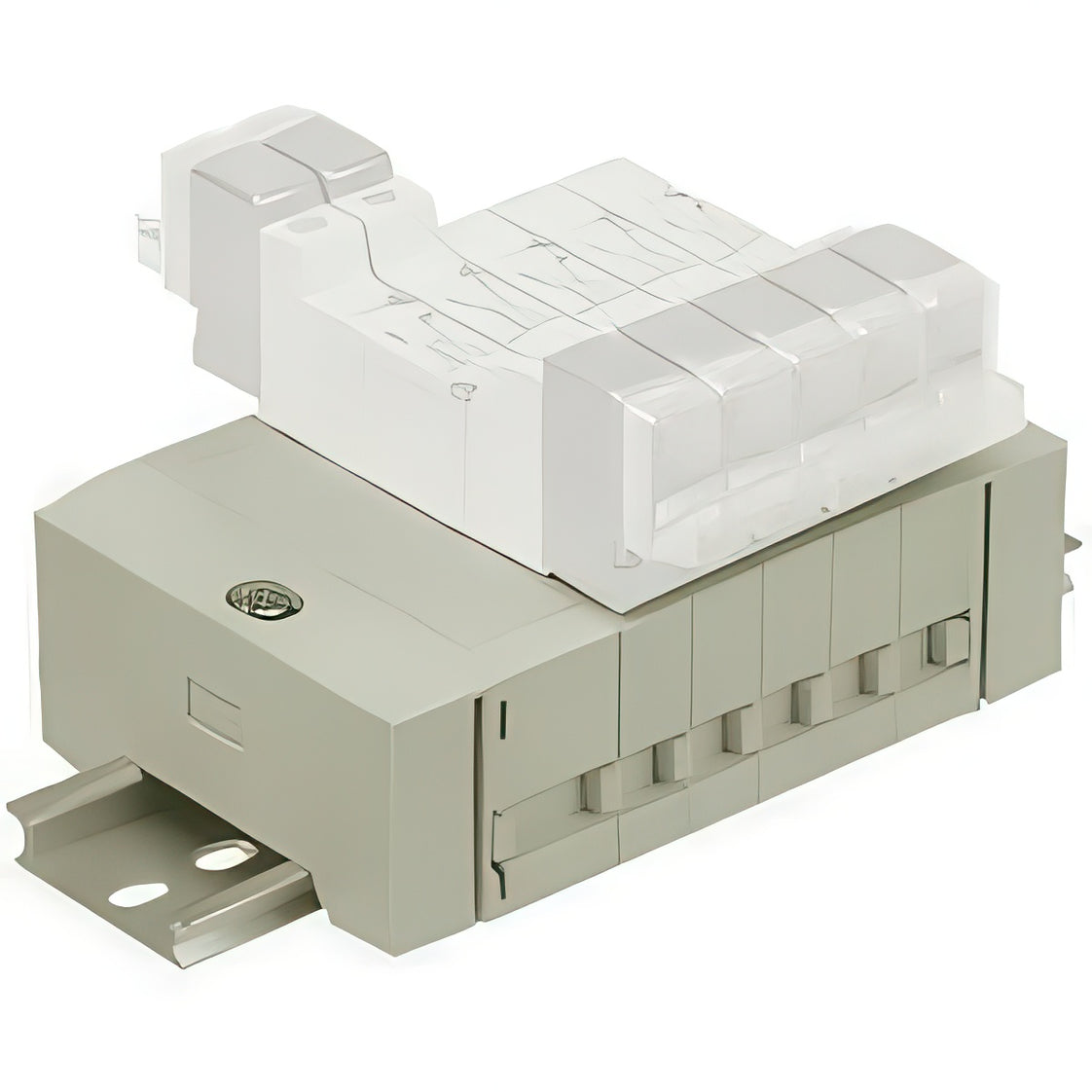 SMC Componente De Operación Pletina DIN Cableado Individual 8mm push-in - SS5Y5-45-06D-C8-Q