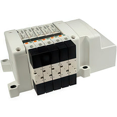 Componente De Operación SMC Con Kit De Conector Múltiple IP67 6-mm Push-In - VV5QC11-12C6MD0