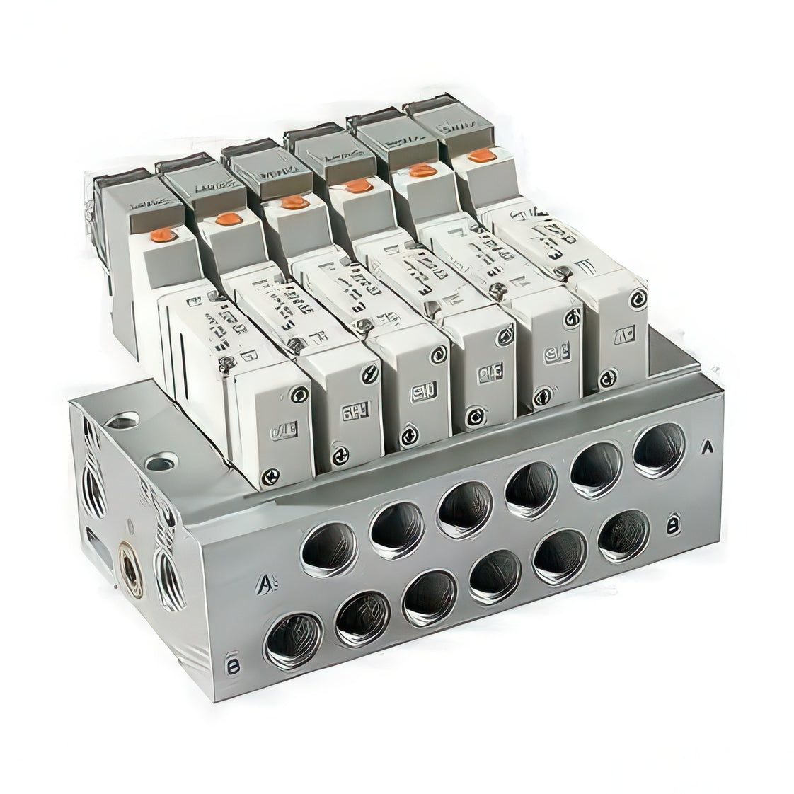 SMC Colector De Válvula Rosca-G-R Cableado Individual - SS5Y5-20-16-00F-Q