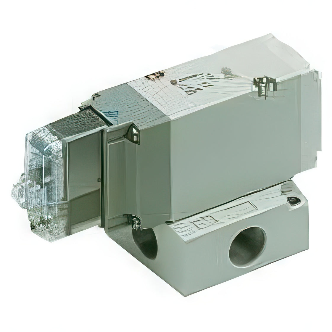 SMC Válvula Solenoide Neumática De 3/2 Vías Placa Base G1/2'' - VP744R-5YO1-04FA