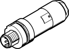 Festo Conector 4-pines M12x1 IP65 IP67 - 575719