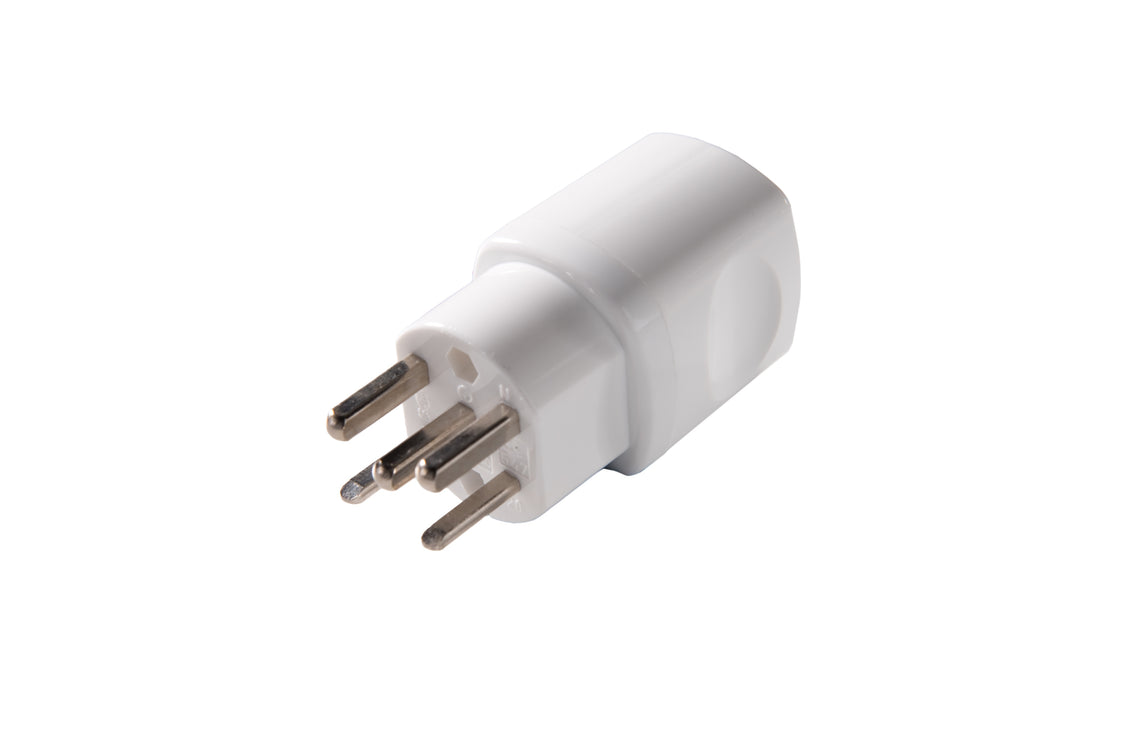 Martin Kaiser Enchufe Suizo 5 Polos Tipo 25/16 Amp Blanco Ártico - 547/kws [30 Piezas]