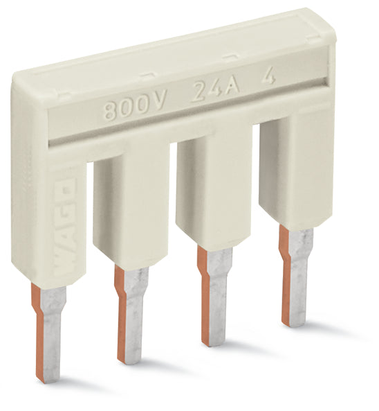 Wago TopJob-S Conector De Puente Aislado De 4 Vías - 2002-404 [10 Piezas]