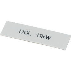 Eaton Labeling Strip DOL 1.1KW - 155299 [10 Pieces]