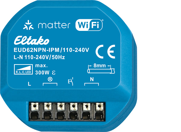 Eltako Materia 300W Universal LED Módulo De Atenuación Inteligente - 30062007