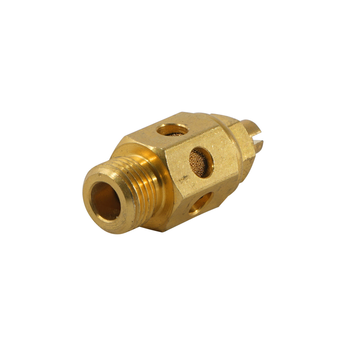 Válvula de mariposa de latón G3/8'' con silenciador