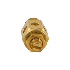 Válvula de mariposa de latón G3/8'' con silenciador
