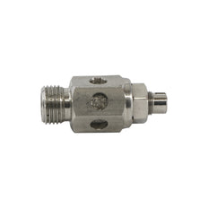 Válvula de mariposa de acero inoxidable de 1/2" NPT con silenciador [50 piezas]