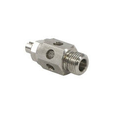 Válvula de mariposa de acero inoxidable G1/8" con silenciador