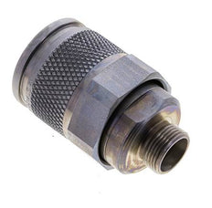 Enchufe hidráulico de acero 15 mm L Anillo de corte ISO 14540/8434-1 D M36 x 3