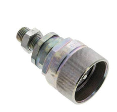 Acero DN 12.5 Acoplamiento hidráulico Tapón 8 mm L Anillo de compresión Mampara ISO 14541/8434-1 D M36 x 2
