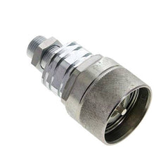Acero DN 20 Acoplamiento hidráulico Tapón 12 mm L Anillo de compresión Mampara ISO 14541/8434-1 D M42 x 2
