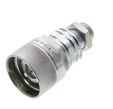 Acero DN 20 Acoplamiento hidráulico Tapón 15 mm L Anillo de compresión Mampara ISO 14541/8434-1 D M42 x 2
