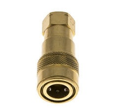 Acoplamiento hidráulico de latón DN 5 con rosca NPT hembra de 1/8 de pulgada ISO 7241-1 B D 10,9mm