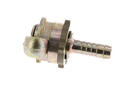 Hierro fundido DN 10 DIN 3238 Acoplamiento de garras giratorias 13 mm (1/2'') Lengüeta de manguera