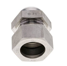 Accesorio de corte recto de acero inoxidable de 28L y 32mm con extremo para soldar 160 bar ISO 8434-1