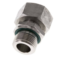 22L y G3/4'' Acero Inoxidable Giratorio Recto con Rosca Macho 160 bar FKM Ajustable ISO 8434-1