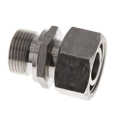 22L y G3/4'' Acero Inoxidable Giratorio Recto con Rosca Macho 160 bar FKM Ajustable ISO 8434-1