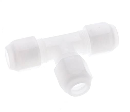 8x10 Mm PP Raccord T-Forma Para Manguera 10Bar/145Psi
