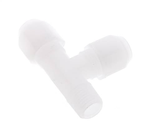 6x8mm & R1/4'' PP Right Angle Hose Fitting with Male Threads 10bar/145psi [2 Piezas]